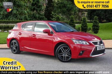 2016 Lexus CT 200h 1.8 Advance 5dr CVT Auto HATCHBACK PETROL/ELECTRIC Automatic Image