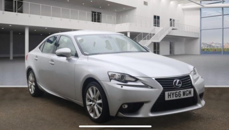 2016 Lexus IS 300h Advance 4dr CVT Auto 1 OWNER, 7 LEXUS SERVICES LOW MILES SALO Image