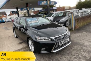 2018 Lexus CT 200h 1.8 Luxury 5dr CVT HATCHBACK PETROL/ELECTRIC Automatic Image