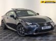 2018 LEXUS RC 2.5 300H F SPORT BLACK EDITION E-CVT EURO 6 (S/S) 2DR SVC HISTORY Image