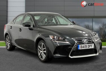 2019 Lexus IS 2.5 300H 4d 220 BHP Parking Sensors, DAB Radio / Bluetooth, Adapti Image