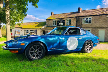 datsun 240z , (260z 280z) , 1973, LHD,blue, arizona import, painted , upgraded Image
