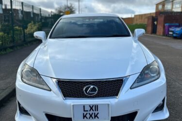 LEXUS IS250 F SPORT PEARL WHITE 2011 ULEZ FREE Image