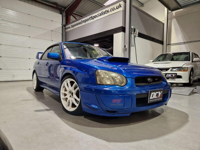 SUBARU IMPREZA WRX STI Twin Scroll Blue Manual Petrol 2004 Image