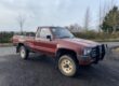Toyota Hilux Mk2 single cab petrol D reg 1986 clean and original dry stored Image