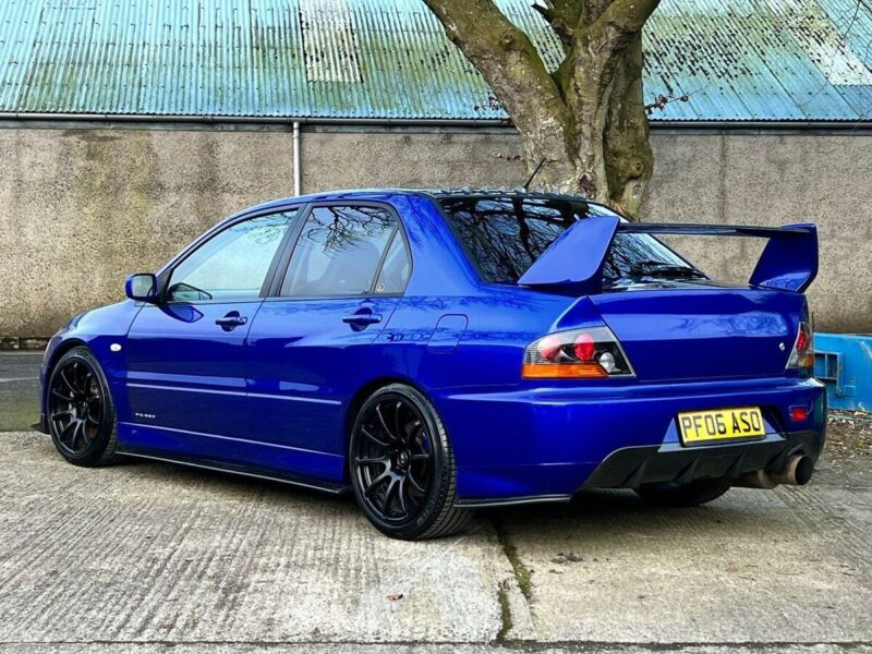 2006 Mitsubishi Lancer Evo 9 FQ320 Evolution IX Ruri Blue Low Miles UK Image