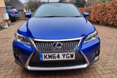 2014 Lexus CT 200h 1.8 F-Sport 5dr CVT Auto HATCHBACK Petrol/Electric Hybrid Aut Image