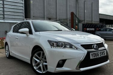 2016 Lexus CT 200h 1.8 Advance 5dr CVT Auto HATCHBACK PETROL/ELECTRIC Automatic Image