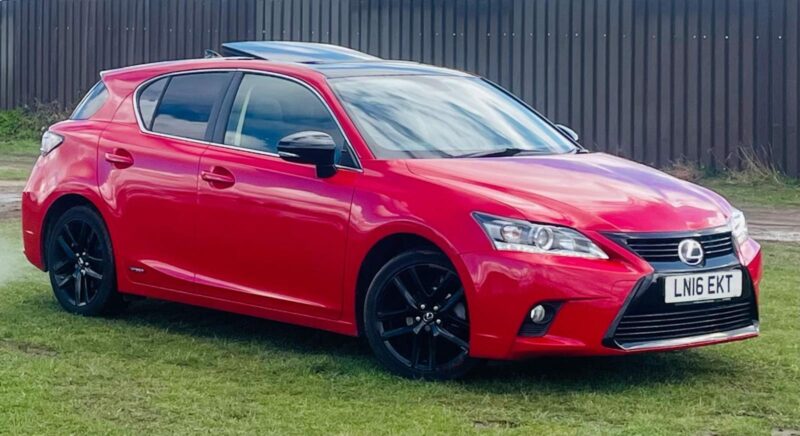 2016 Lexus CT 200h 1.8 Sport 5dr CVT Auto HATCHBACK PETROL/ELECTRIC Automatic Image