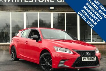 2020 20 LEXUS CT 1.8 200H 5D 135 BHP Image