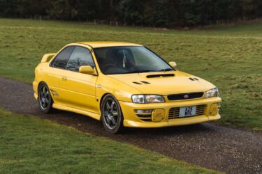 Chase yellow 1997 Subaru TYPE R Version 3 Manual low milage Rare car Image