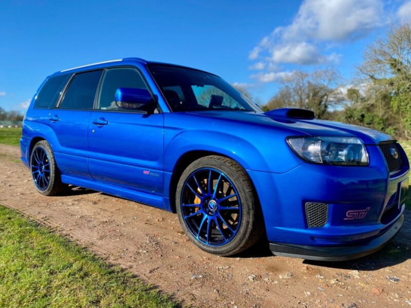 SUBARU FORESTER STi SG9 Facelift Blue 2.5, 6 Speed Petrol, 2005 Image