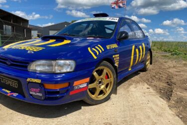 subaru impreza Ra V4 rally car rallycross Image