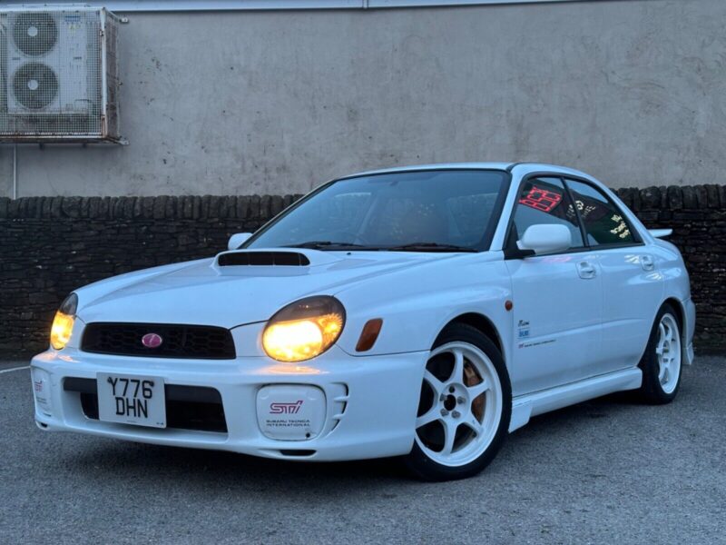 Subaru Impreza WRX STI JDM Rare White 2001 Image