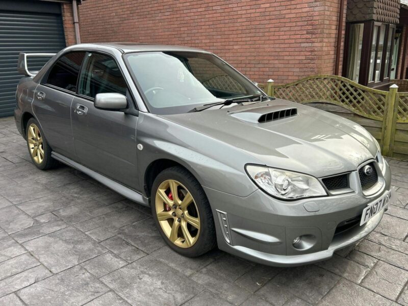 SUBARU IMPREZA [WRX TURBO] 2.5 PETROL MANUAL 5DR SALOON 2007 [07] GREY Image
