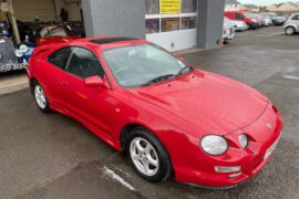 Toyota Celica GT, one former keeper & Low miles, Full yea's Mot.