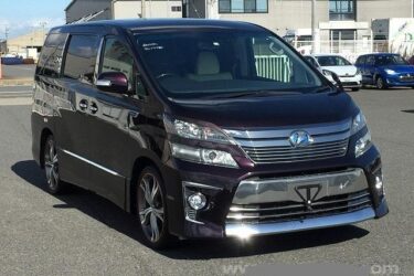 Toyota vellfire/alphard 2.4 automatic 7 seater japanese import 2012 due in april Image