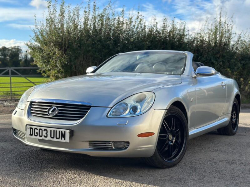 2003 Lexus SC 430 4.3 2dr Auto CONVERTIBLE PETROL Automatic Image