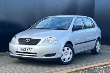 2003 Toyota Corolla 1.4 VVT-i T2 5dr HATCHBACK PETROL Manual Image
