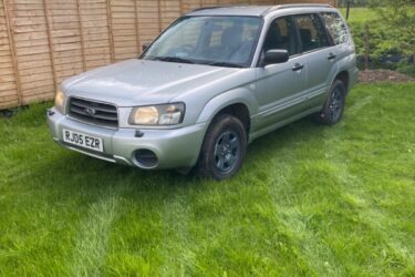 2005 SUBARU FORESTER 2.0 MANUAL AWD SILVER Image