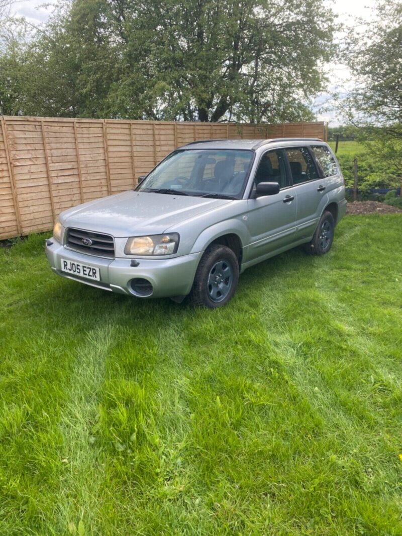 2005 SUBARU FORESTER 2.0 MANUAL AWD SILVER Image