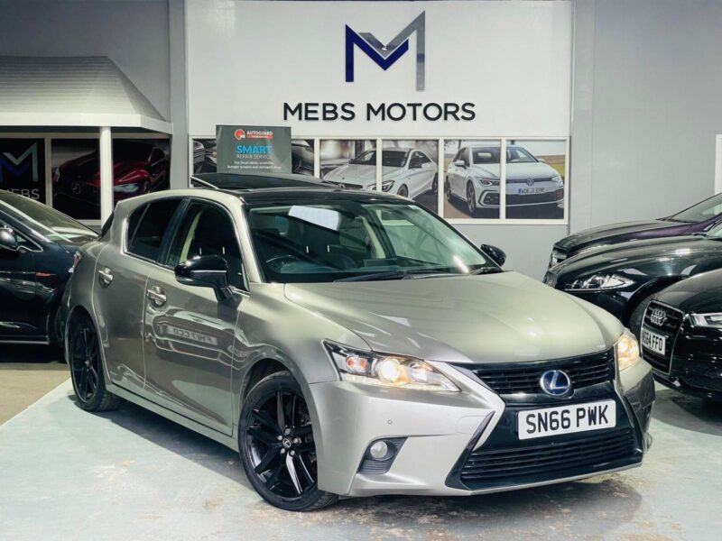 2016 Lexus CT 200h 1.8 Sport 5dr CVT Auto HATCHBACK PETROL/ELECTRIC Automatic Image