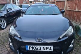63 TOYOTA GT86 2.0 COUPE COBRA EXHAUST K&N INDUCTION TOYOTA SERVICE HISTORY