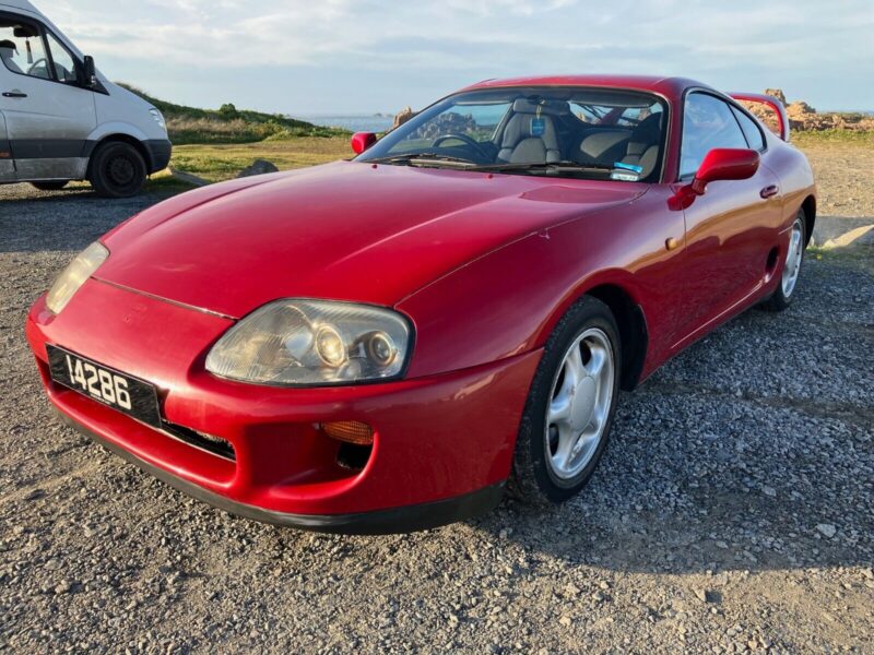 Toyota Supra mk4 Auto non-turbo 1995 E-JZA80 Red JDM mkiv Image
