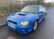 2004 SUBARU IMPREZA 2.0 WRX TURBO STI SPEC WORLD RALLY BLUE BLOB EYE Image