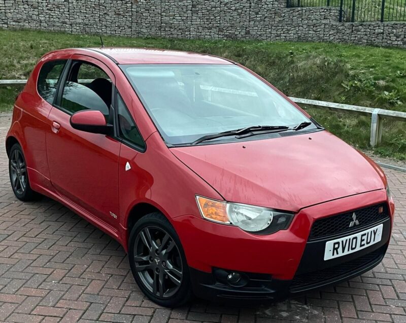 2010 MITSUBISHI COLT RALLIART 1.5 TURBO 150 BHP 3DR 131K FSH CAMBELT DONE Image