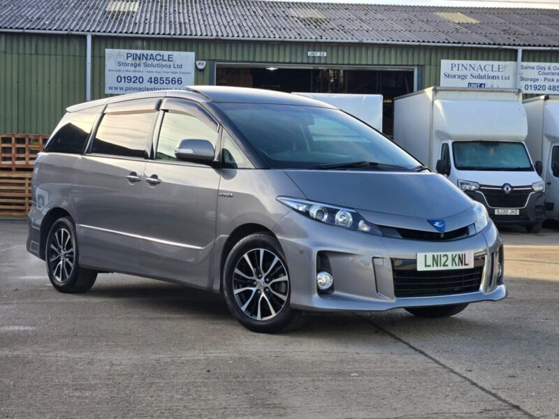 2012 Toyota Estima Hybrid Aeras panaromic roof Fresh Import warranted mileage M Image