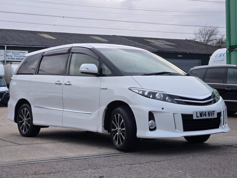 2014 Toyota Estima Hybrid Aeras 8 seater warranted mileage ULEZ compliance MPV Image