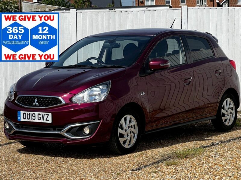 2019 Mitsubishi Mirage 1.2 3 5dr HATCHBACK PETROL Manual Image