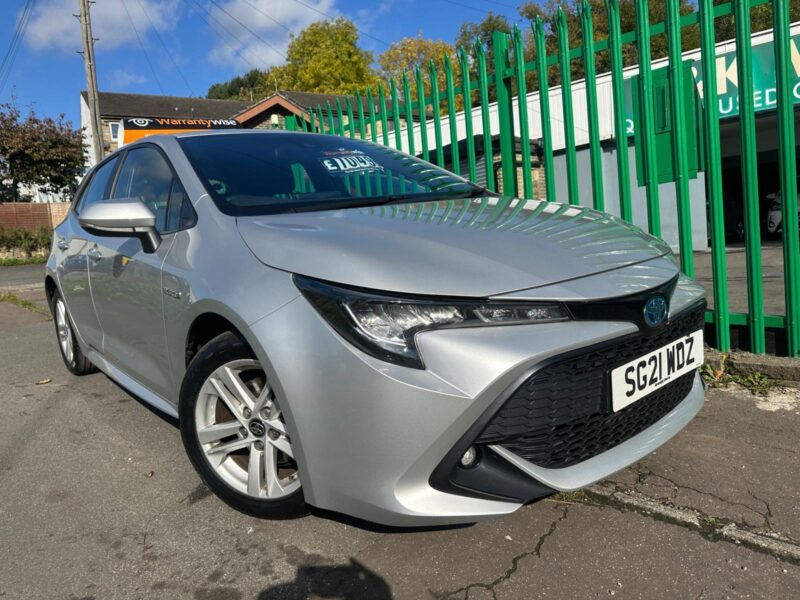 2021 toyota corolla 1.8 VVT-i Hybrid Icon 5dr CVT SILVER Image