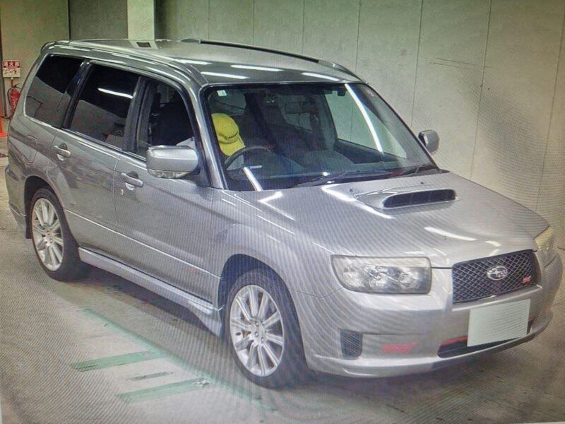 SUBARU FORESTER Sti Sg9 Blue Manual Petrol, 2004 Image