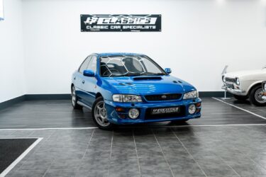 2000 CLASSIC SUBARU IMPREZA TURBO 4 DOOR/AWD/BLUE MICA '21290 MILES & 1 KEEPER' Image