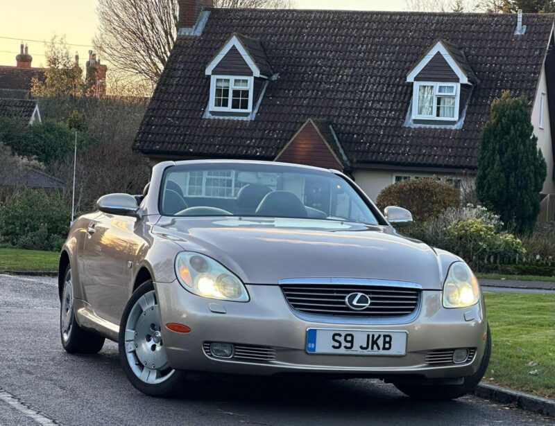 2002 Lexus SC 430 4.3 2dr Auto CONVERTIBLE PETROL Automatic Image