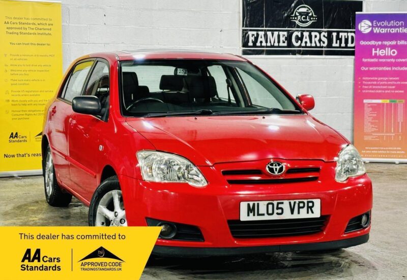 2005 Toyota Corolla 1.6 VVT-i T Spirit 5dr Auto HATCHBACK PETROL Manual Image