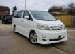 2007/07 White Toyota Alphard 2.4 8Seat MPV Both Power Sliding Doors ULEZ Image