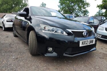 2012 Lexus CT 200h 1.8 F-Sport 5dr CVT Auto HATCHBACK Petrol/Electric Hybrid Aut Image
