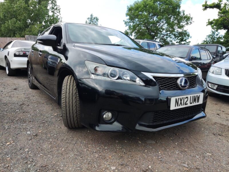 2012 Lexus CT 200h 1.8 F-Sport 5dr CVT Auto HATCHBACK Petrol/Electric Hybrid Aut Image