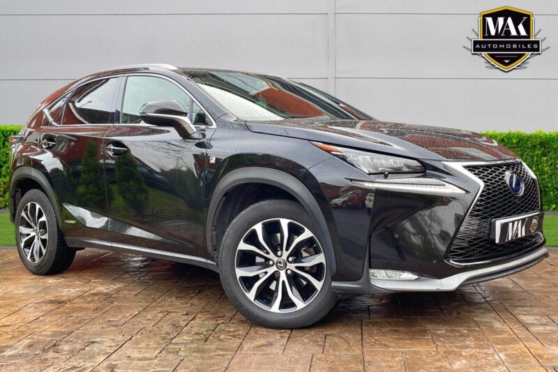 2014 Lexus NX 300h 2.5 F-Sport 5dr CVT - FULL LEXUS SERVICE ESTATE Petrol/Electr Image