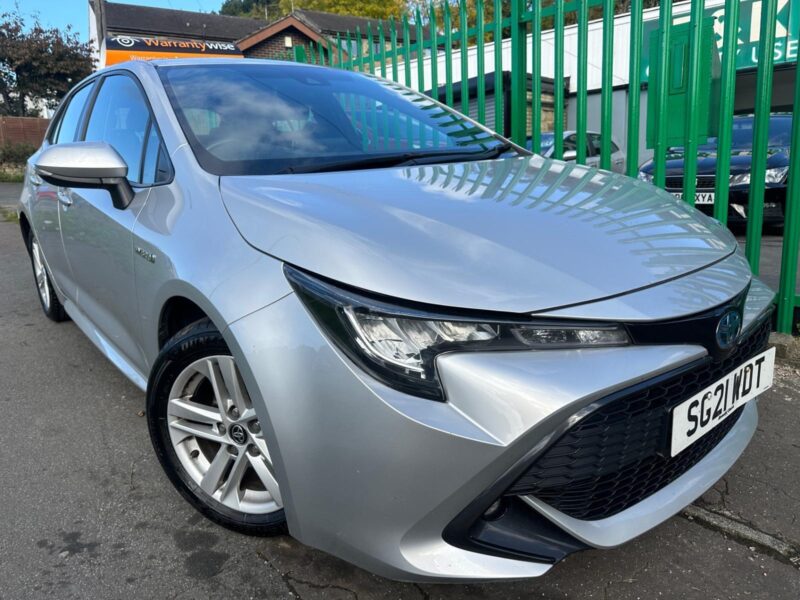 2021 toyota corolla 1.8 VVT-i Hybrid Icon 5dr CVT SILVER Image