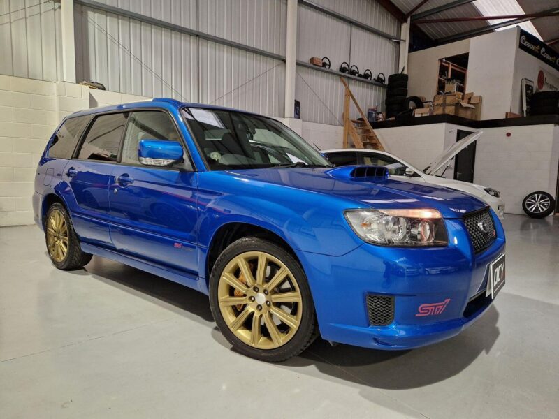 SUBARU FORESTER Sti Sg9 Blue Manual Petrol 2007 Image