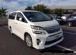 Toyota vellfire lounge 2.4 auto automatic 7 seats fresh japanese import 2012 Image