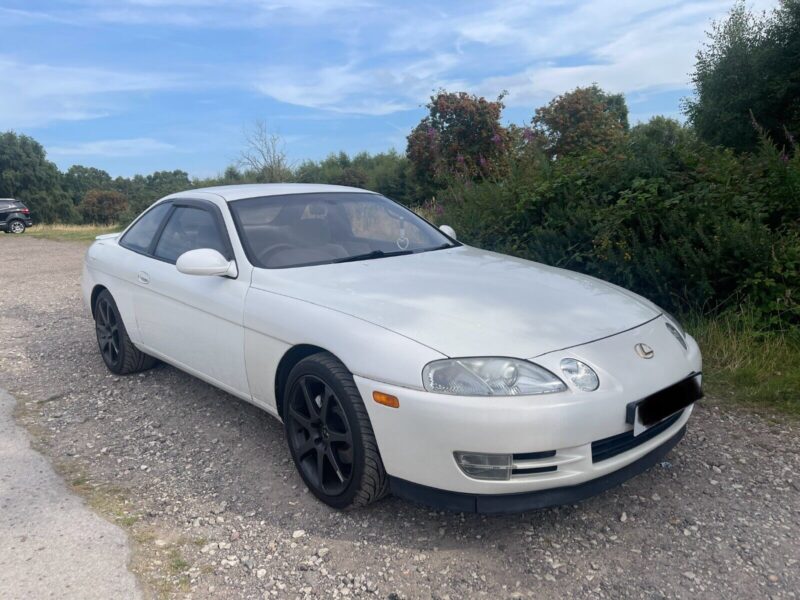 1994 Rare Toyota Soarer 1JZ 2.5 Twin Turbo Auto Pearl White Private Plate JDM Image