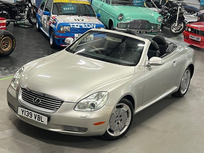2001 Lexus SC 430 4.3 2dr Auto CONVERTIBLE PETROL Automatic Image