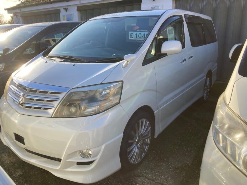 2006 Toyota Alphard AS 2.4 PETROL AUTOMATIC TWIN SUNROOF 8 SEAT VERY LOW MILES Image