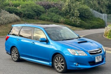 2009 Subaru Exiga 2.0 GT Sti AWD 4WD 7 Seat Automatic in Blue '57K Miles' Image