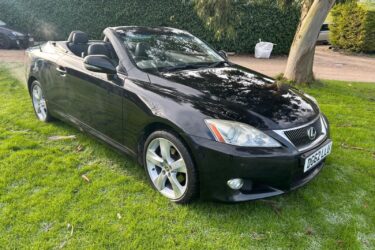 2012 Lexus is 250 convertible auto petrol 94355 miles s/history Image